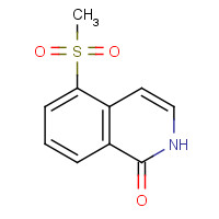 1184914-43-9 5-(methylsulfonyl)isoquinolin-1(2H)-one chemical structure