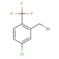 261763-24-0 5-CHLORO-2-(TRIFLUOROMETHYL)BENZYL BROMIDE chemical structure