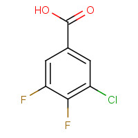 150444-95-4 3-CHLORO-4,5-DIFLUOROBENZOIC ACID chemical structure