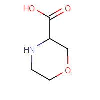 106825-81-4 (R)-3-MORPHOLINECARBOXYLIC ACID HCL chemical structure