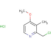 124473-12-7 2-CHLOROMETHYL-4-METHOXY-3-METHYLPYRIDINE HYDROCHLORIDE chemical structure