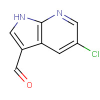 954112-61-9 5-Chloro-7-azaindole-3-carboxaldehyde chemical structure