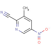 65169-63-3 2-Cyano-3-methyl-5-nitropyridine chemical structure