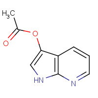 1181864-34-5 1H-pyrrolo[2,3-b]pyridin-3-yl acetate chemical structure