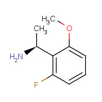 870849-68-6 (1S)-(2-Fluoro-6-methoxyphenyl)ethylamine chemical structure