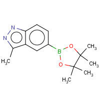 864771-17-5 3-METHYL-5-PINACOLATOBORYL-INDAZOLE chemical structure
