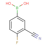 214210-21-6 3-Cyano-4-fluorobenzeneboronic acid chemical structure