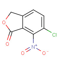 886497-05-8 6-CHLORO-7-NITRO-3 H-ISOBENZOFURAN-1-ONE chemical structure