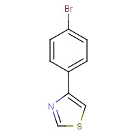 1826-20-6 4-(4-Bromophenyl)thiazole chemical structure