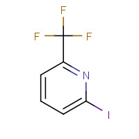 100366-74-3 2-(trifluoromethyl)-6-iodopyridine chemical structure