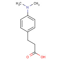 73718-09-9 3-[4-(DIMETHYLAMINO)PHENYL]PROPANOIC ACID chemical structure