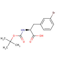 82278-95-3 Boc-L-3-Bromophenylalanine chemical structure