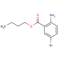 1131587-67-1 butyl 2-amino-5-bromobenzoate chemical structure