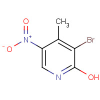 1049706-72-0 3-Bromo-4-methyl-5-nitropyridin-2-ol chemical structure