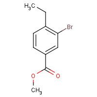 113642-05-0 methyl 3-bromo-4-ethylbenzoate chemical structure