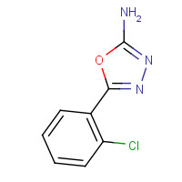2138-98-9 2-Amino-5-(2-chlorophenyl)-1,3,4-oxadiazole chemical structure