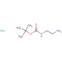 79513-35-2 N-BOC-ETHYLENEDIAMINE HYDROCHLORIDE chemical structure