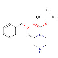 740806-54-6 (R)-N1-BOC-2-(BENZYLOXYMETHYL)PIPERAZINE chemical structure