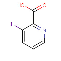 73841-32-4 3-Iodopyridine-2-carboxylic acid chemical structure