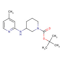 864685-00-7 1-BOC-3-(4-METHYL-PYRIDIN-2-YLAMINO)-PIPERIDINE chemical structure