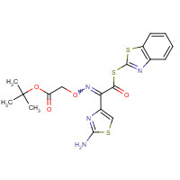 89605-09-4 (S)-2-Benzothiazolyl (Z)-2-(2-aminothiazole-4-yl)-2-methoxycarbonylmethoxyiminothioacetate chemical structure