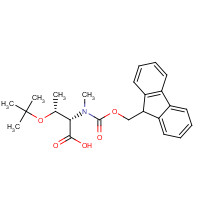 117106-20-4 N-Fmoc-N-Methyl-O-tert-butyl-L-threonine chemical structure