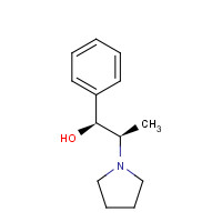 123620-80-4 (1S,2R)-1-PHENYL-2-(1-PYRROLIDINYL)PROPAN-1-OL chemical structure