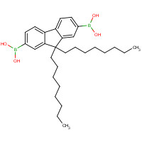 258865-48-4 9 9-DIOCTYLFLUORENE-2 7-DIBORONIC ACID chemical structure
