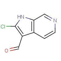 847801-92-7 2-chloro-1H-Pyrrolo[2,3-c]pyridine-3-carboxaldehyde chemical structure