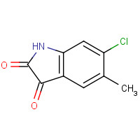 96187-75-6 6-CHLORO-5-METHYLISATIN chemical structure