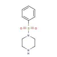 14172-55-5 1-BENZENESULFONYL-PIPERAZINE chemical structure