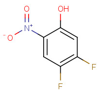 55346-97-9 3,4-Difluoro-6-Nitrophenol chemical structure