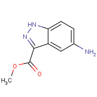 660411-95-0 5-Amino-1H-indazole-3-carboxylic acid methyl ester chemical structure