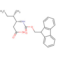 193954-27-7 Fmoc-L-beta-homoisoleucine chemical structure