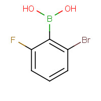 913835-80-0 2-BROMO-6-FLUOROPHENYLBORONIC ACID chemical structure