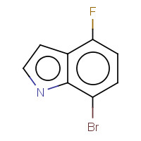 292636-09-0 7-BROMO-4-FLUOROINDOLE chemical structure