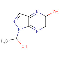 97205-51-1 1-Hydroxyethyl-5-hydroxy-1H-pyrazolo[3,4-b]pyrazine chemical structure
