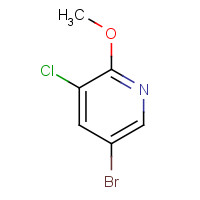 848366-28-9 2-Methoxy-3-chloro-5-bromopyridine chemical structure