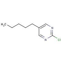 154466-62-3 2-CHLORO-5-N-PENTYLPYRIMIDINE chemical structure