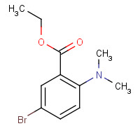 1131587-58-0 ethyl 5-bromo-2-(dimethylamino)benzoate chemical structure