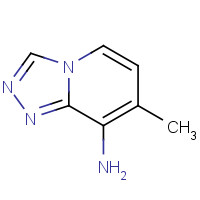 1150617-76-7 7-methyl-[1,2,4]triazolo[4,3-a]pyridin-8-amine chemical structure