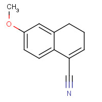 6398-50-1 1-Cyano-6-methoxy-3,4-dihydronaphtalene chemical structure