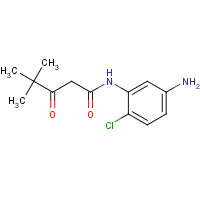 59191-99-0 N-(5-Amino-2-chlorophenyl)-4,4-dimethyl-3-oxovaleramide chemical structure