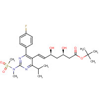 355806-00-7 tert-Butyl rosuvastatin chemical structure