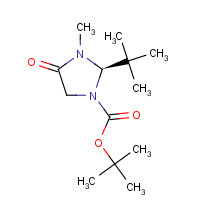 119838-44-7 (R)-1-BOC-2-TERT-BUTYL-3-METHYL-4-IMIDAZOLIDINONE chemical structure