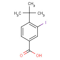 91131-72-5 4-tert-butyl-3-iodobenzoic acid chemical structure
