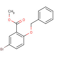 860000-78-8 methyl 2-(benzyloxy)-5-bromobenzoate chemical structure