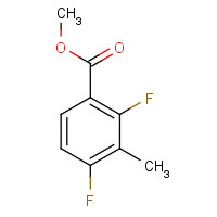 1206675-31-1 methyl 2,4-difluoro-3-methylbenzoate chemical structure