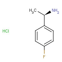 321318-42-7 (R)-1-(4-Fluorophenyl)ethylamine hydrochloride chemical structure