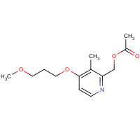 117977-19-2 2-(ACETOXYMETHYL)4-(3-METHOXYPROPOXY)-3-METHYLPYRIDINE chemical structure
